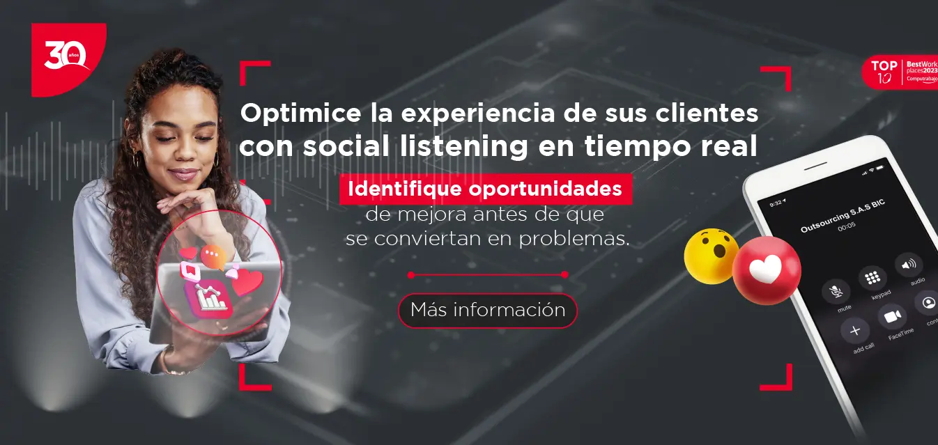 Command Center: Social Listening e Interactions Analytics Outsourcing S.A.S. 