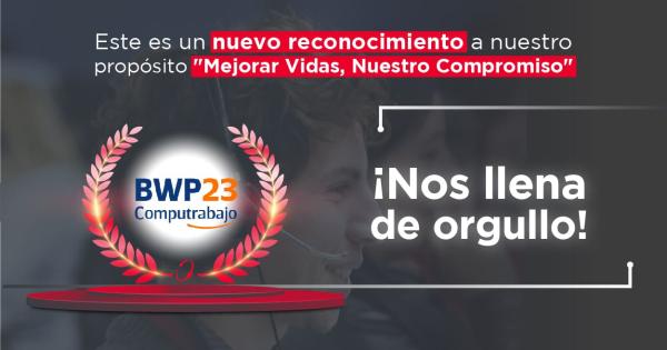 Somos Best Work Places 2023 - Outsourcing S.A.S. BIC