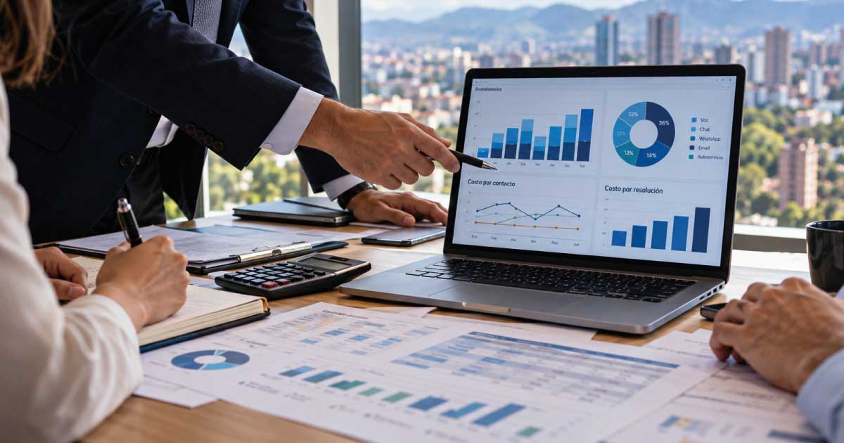 Análisis de cost-to-serve en BPO para calcular costo por contacto, resolución, canal y automatización