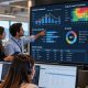 workforce-management-forecast-staffing-intraday Equipo de Workforce Management analizando forecast, staffing, nivel de servicio e intraday en una operación BPO